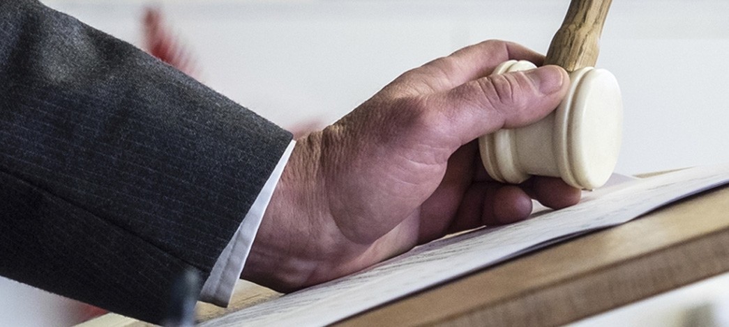 Auctioneer With Gavel