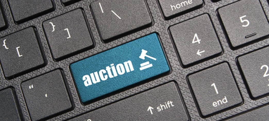 Auction Key On Keyboard Mobile