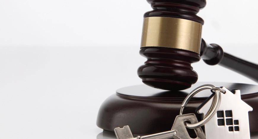 Gavel And House Keys Mobile