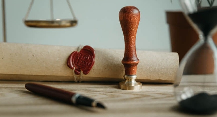 Old Parchment Lease And Hourglass Timer Mobile
