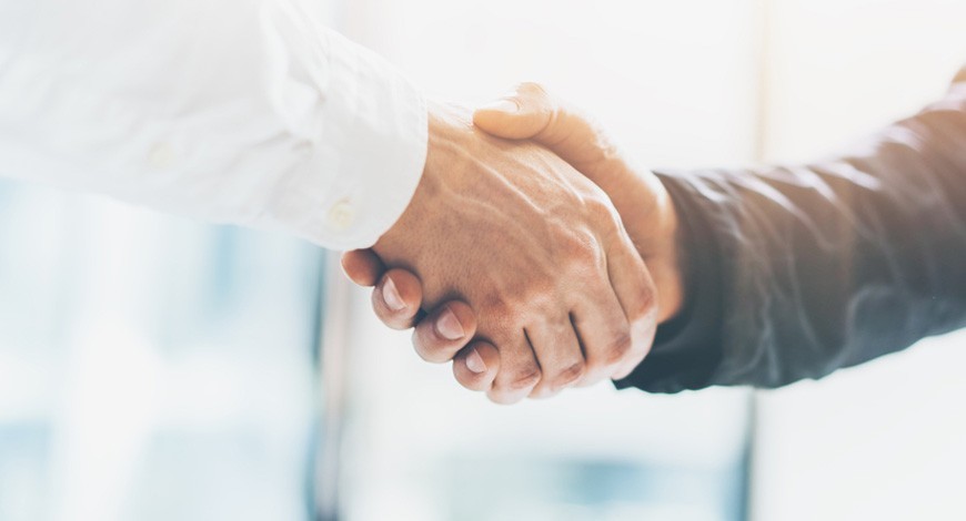 Shaking Hands Mobile