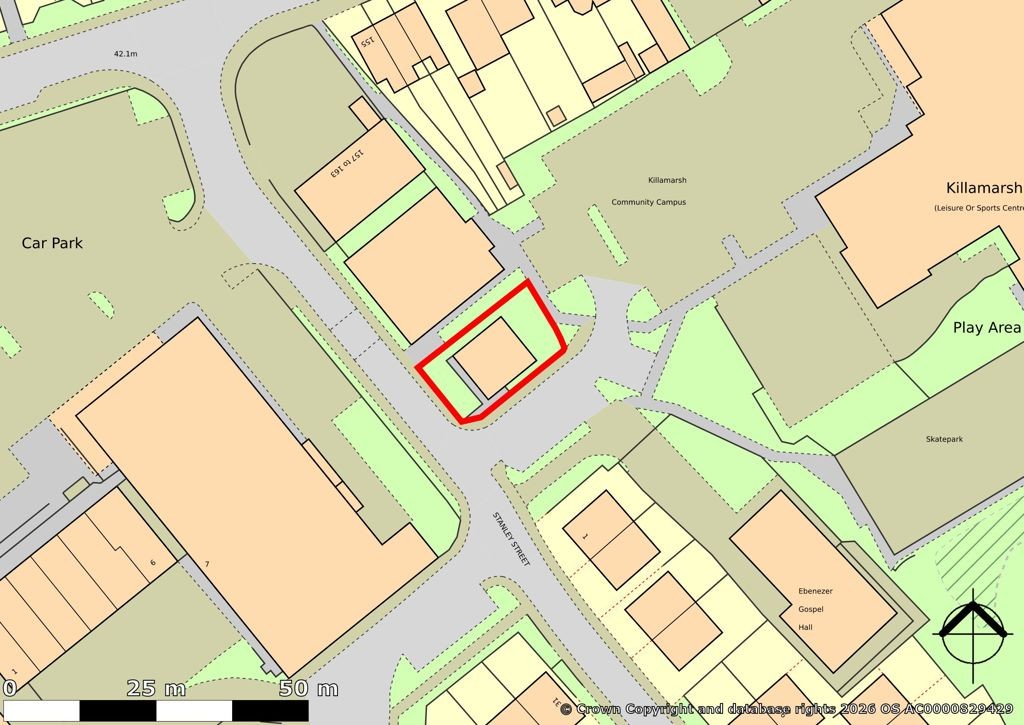 Former Housing Office, Stanley Street, Killamarsh, Sheffield, Derbyshire, S21 1EL