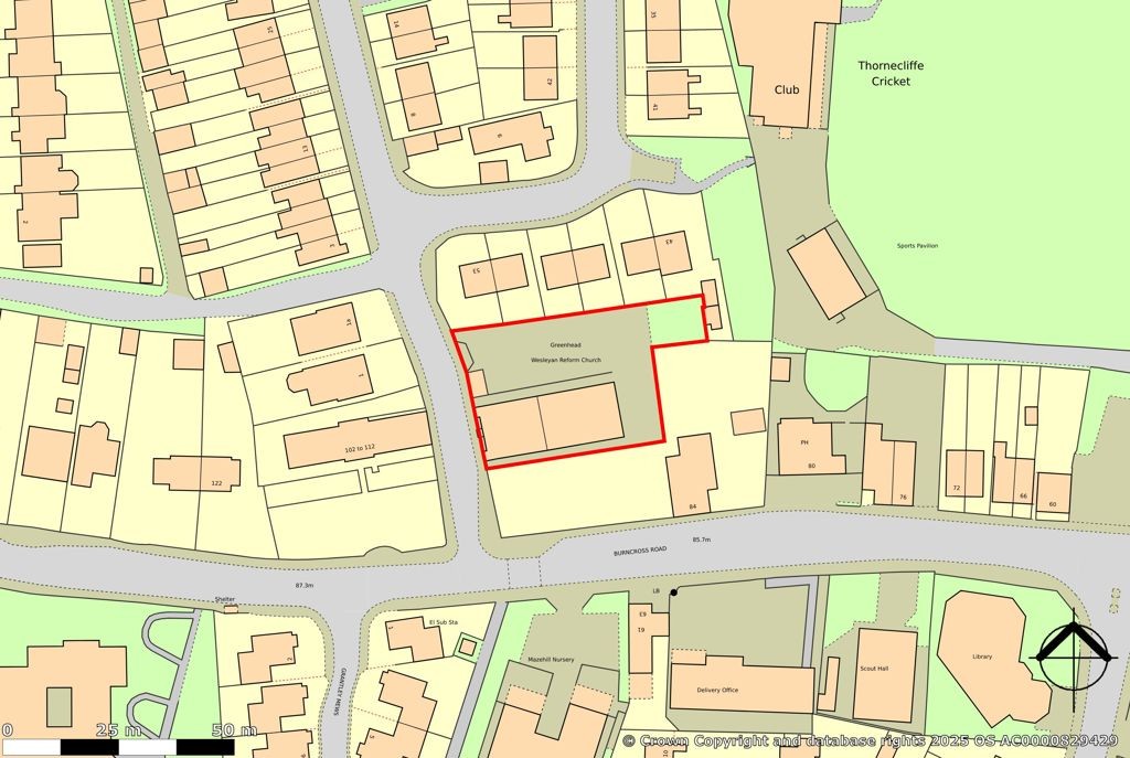 Former Church Premises, Greenhead Lane, Chapeltown, Sheffield, South Yorkshire, S35 2TN