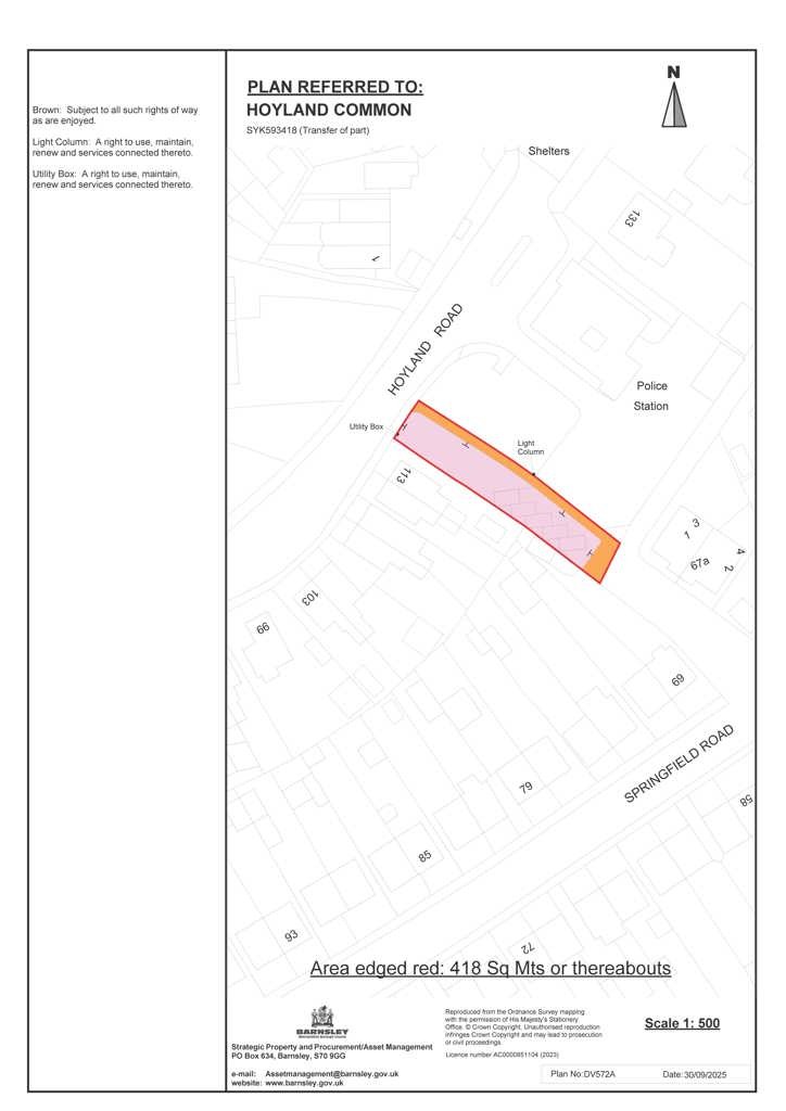 Land Adjacent To 113 Hoyland Road, Hoyland Common, Barnsley, South Yorkshire, S74 0AP