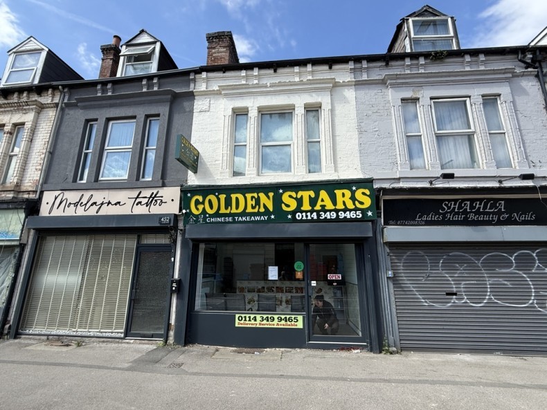 COMMERCIAL INVESTMENT - High profile inner terrace in busy area of Sheffield