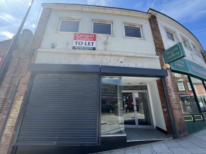 Town-centre commercial premises