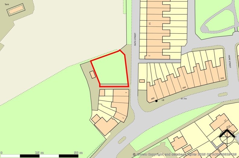 Land Adjacent 7 Faith Street, West Green, Barnsley
